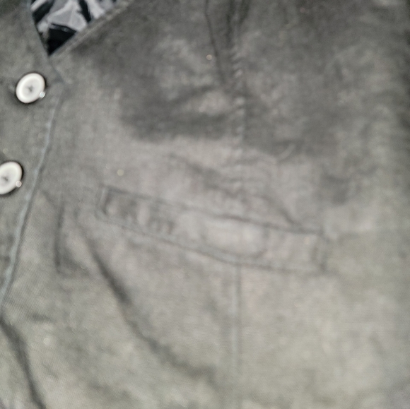 Old Navy Button Front Vest - Large - Black - Picture 4 of 5